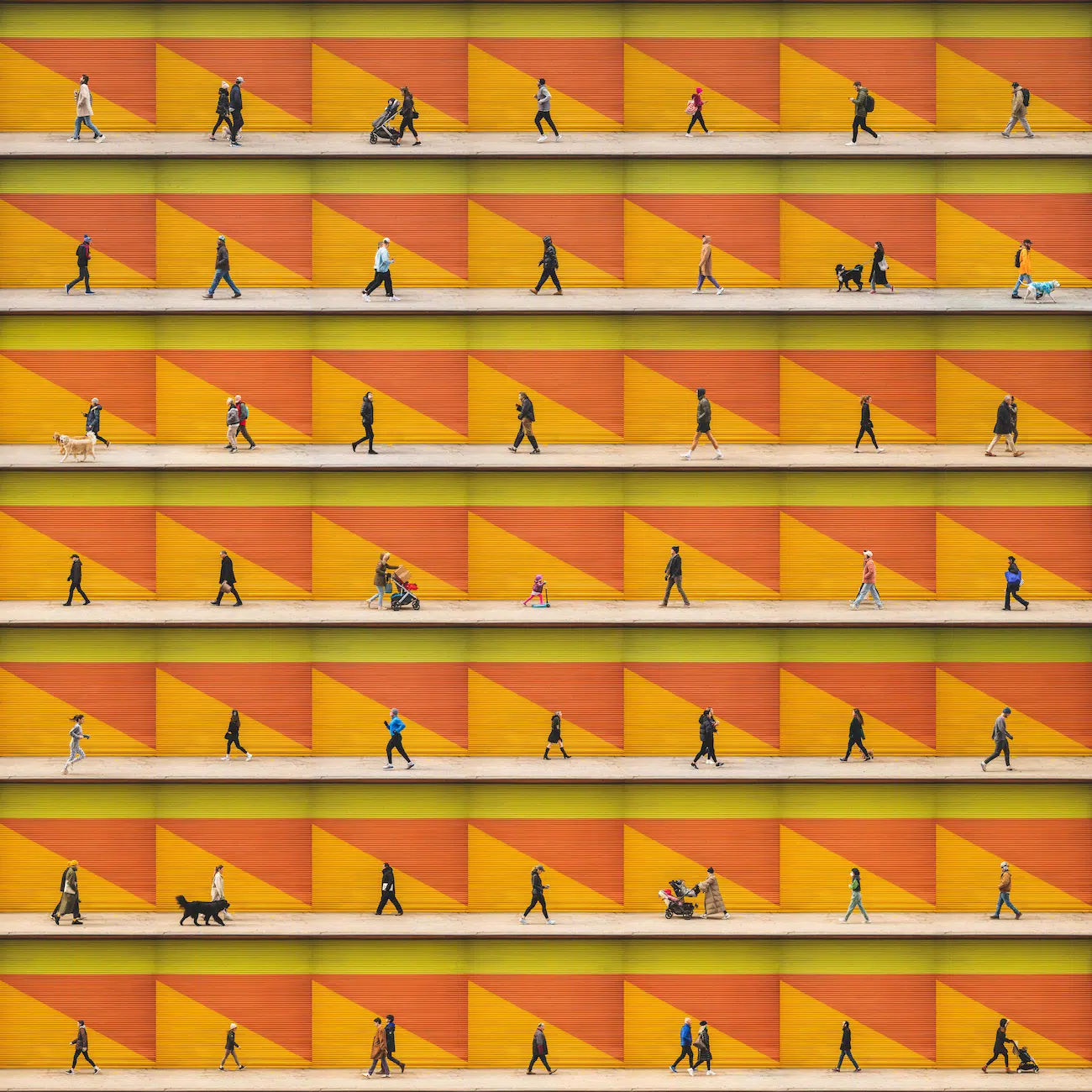 Xan Padron, Time Lapse. Hudson Square, NYC - Limited Edition of 25, Photography, Color on Aluminum at The Other Art Fair Los Angeles 2026