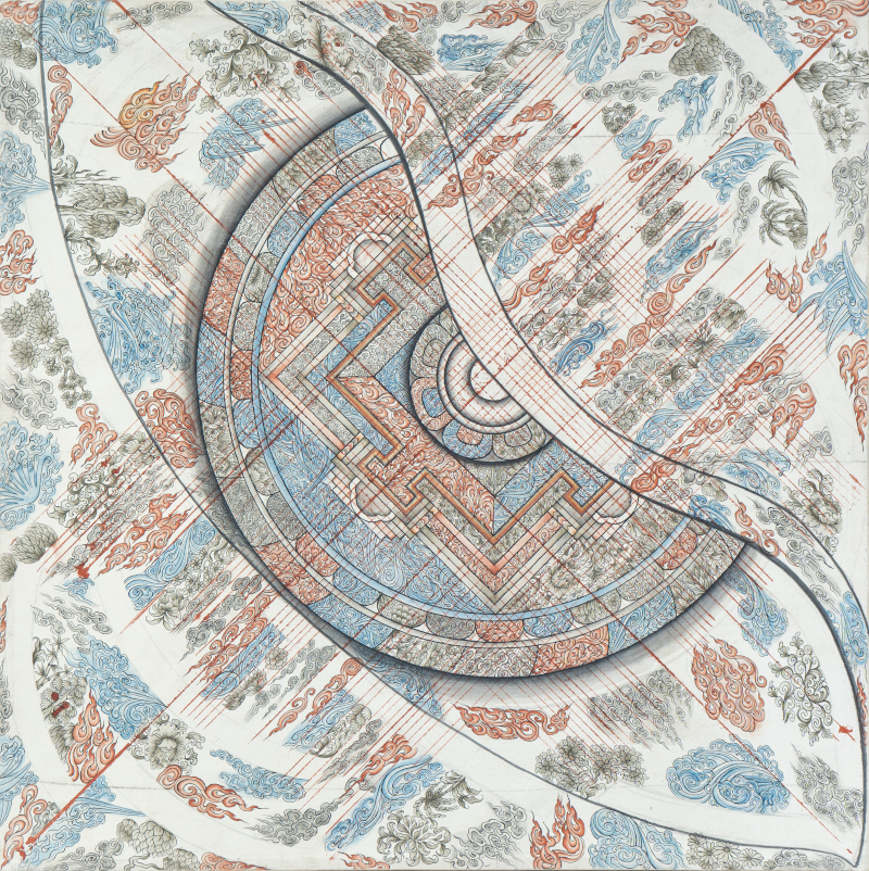 geometric artworks by Yeshi Pelden