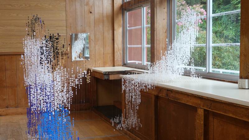 Yuka Numata's Replaying Afterimages installation