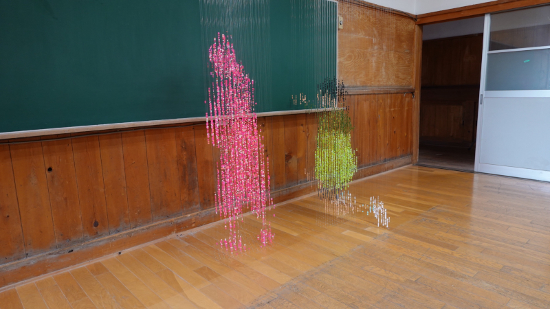 Yuka Numata's Replaying Afterimages installation