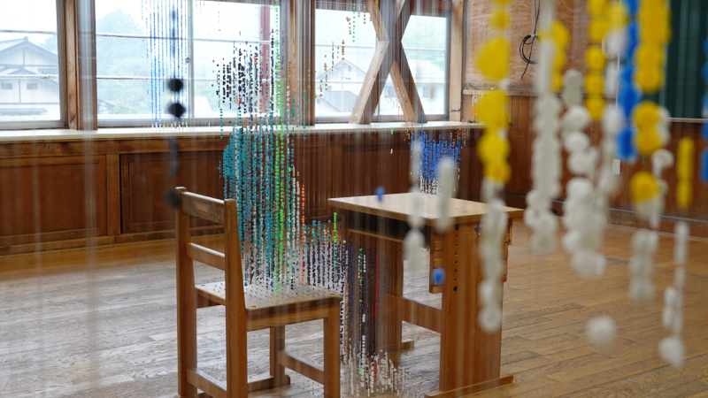 Yuka Numata's Replaying Afterimages installation