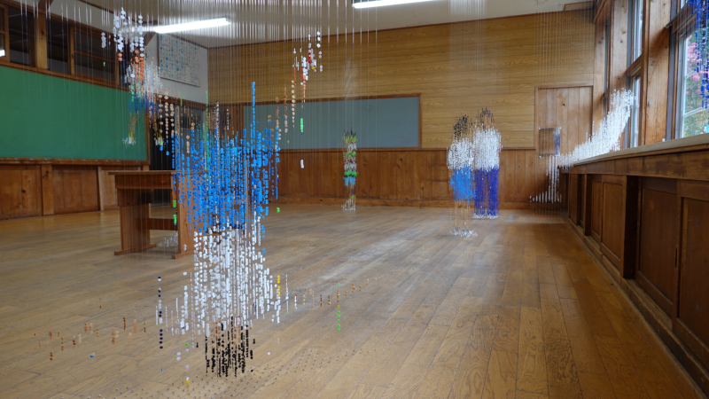 Yuka Numata's Replaying Afterimages installation