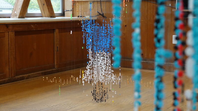 Yuka Numata's Replaying Afterimages installation