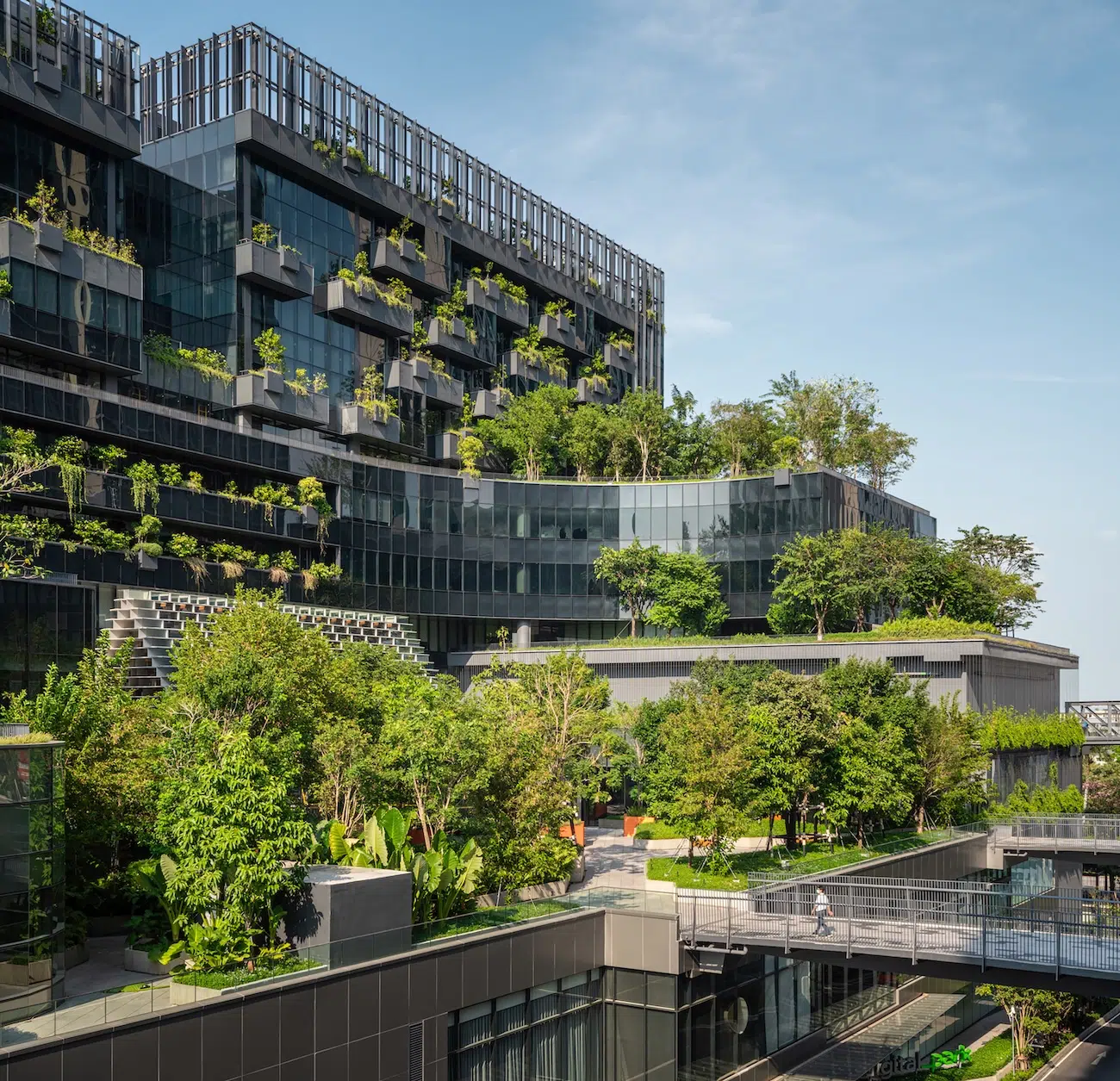 Glass Pavilion Exterior in Bangkok