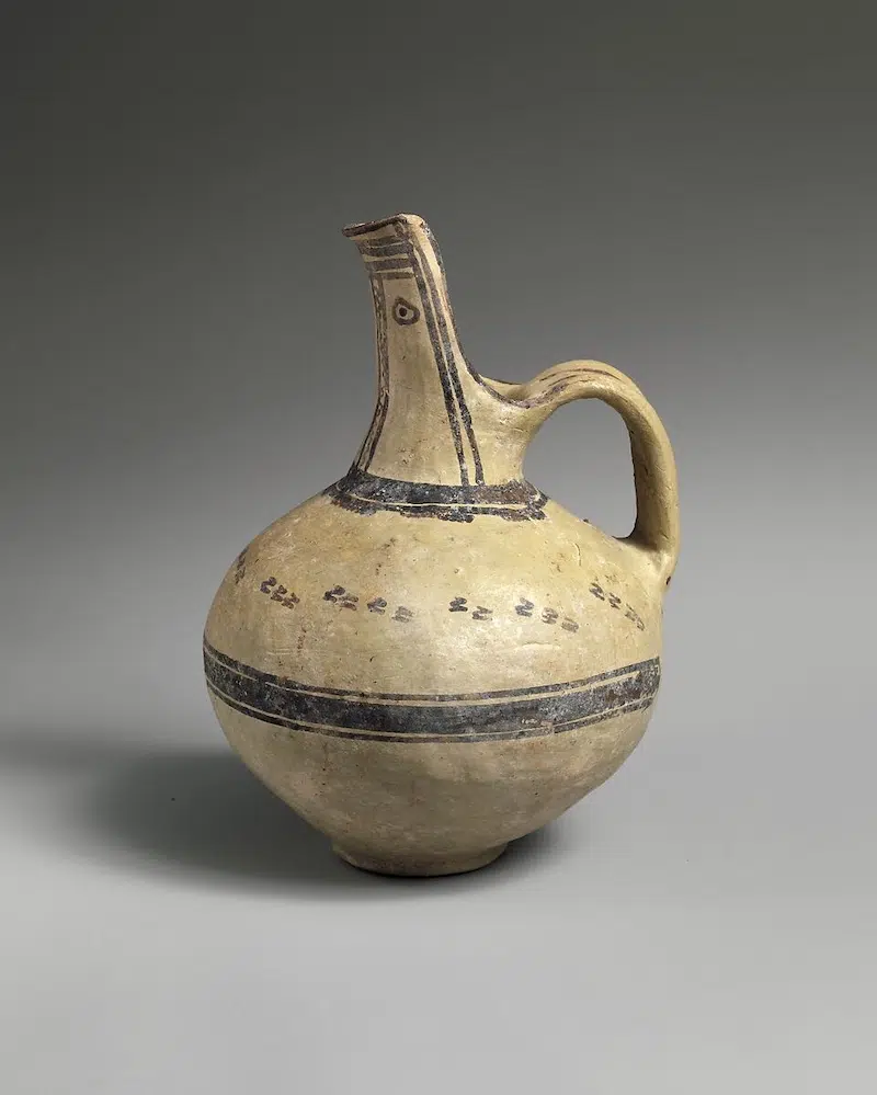 Terracotta beak-spouted jug, Helladic, ca. 1750&ndash;1700 BCE.