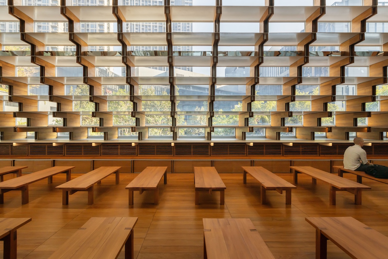 Glass Pavilion Interior in Bangkok