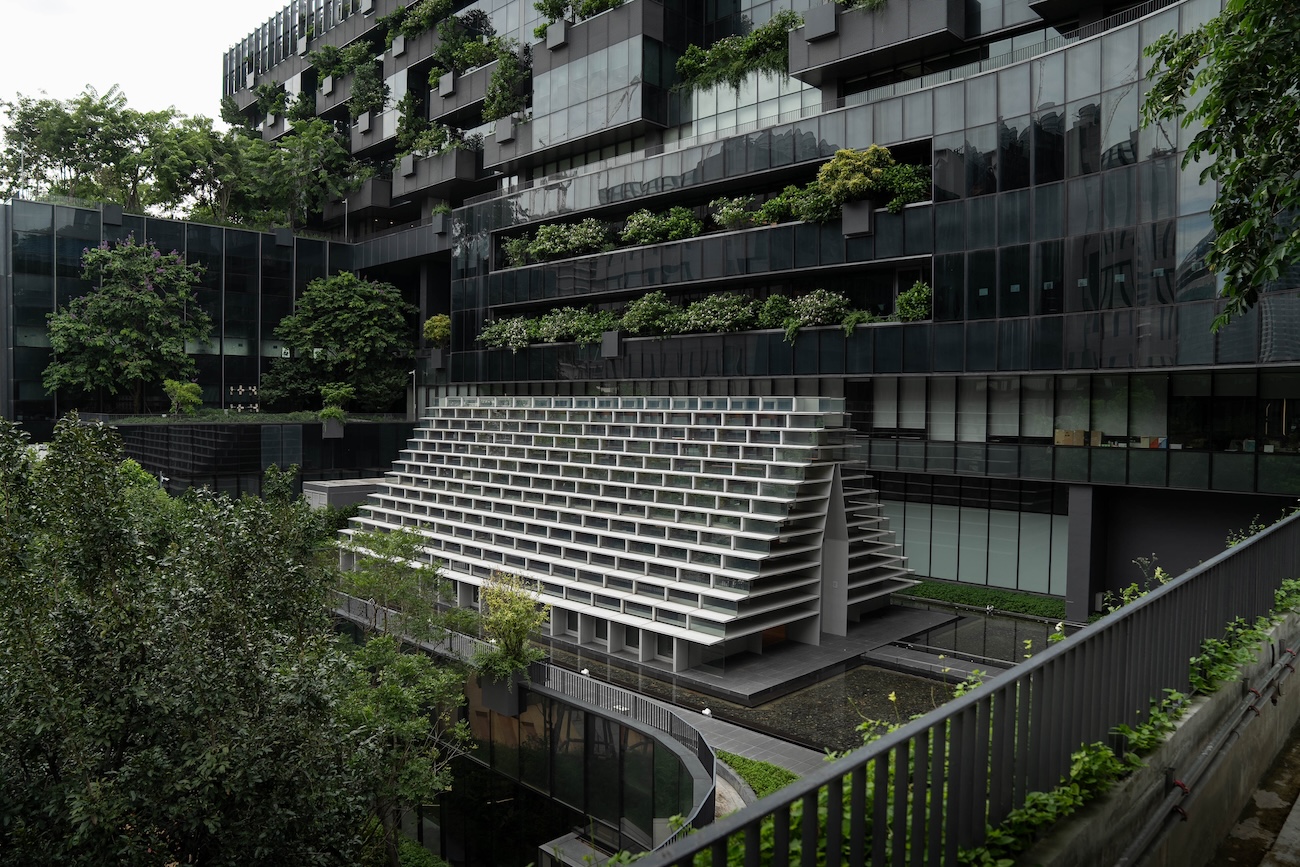 Glass Pavilion Exterior in Bangkok