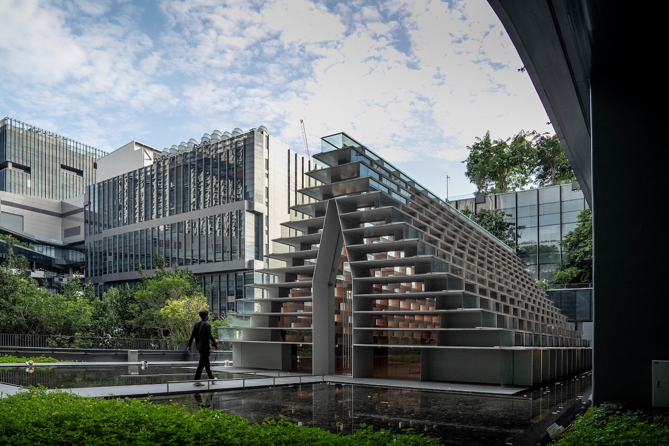 Glass Pavilion Exterior in Bangkok