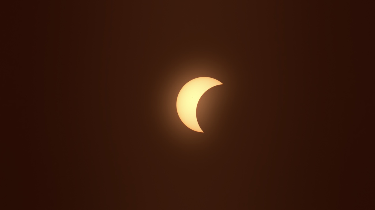 Angel Fux Photograph of Solar Eclipse