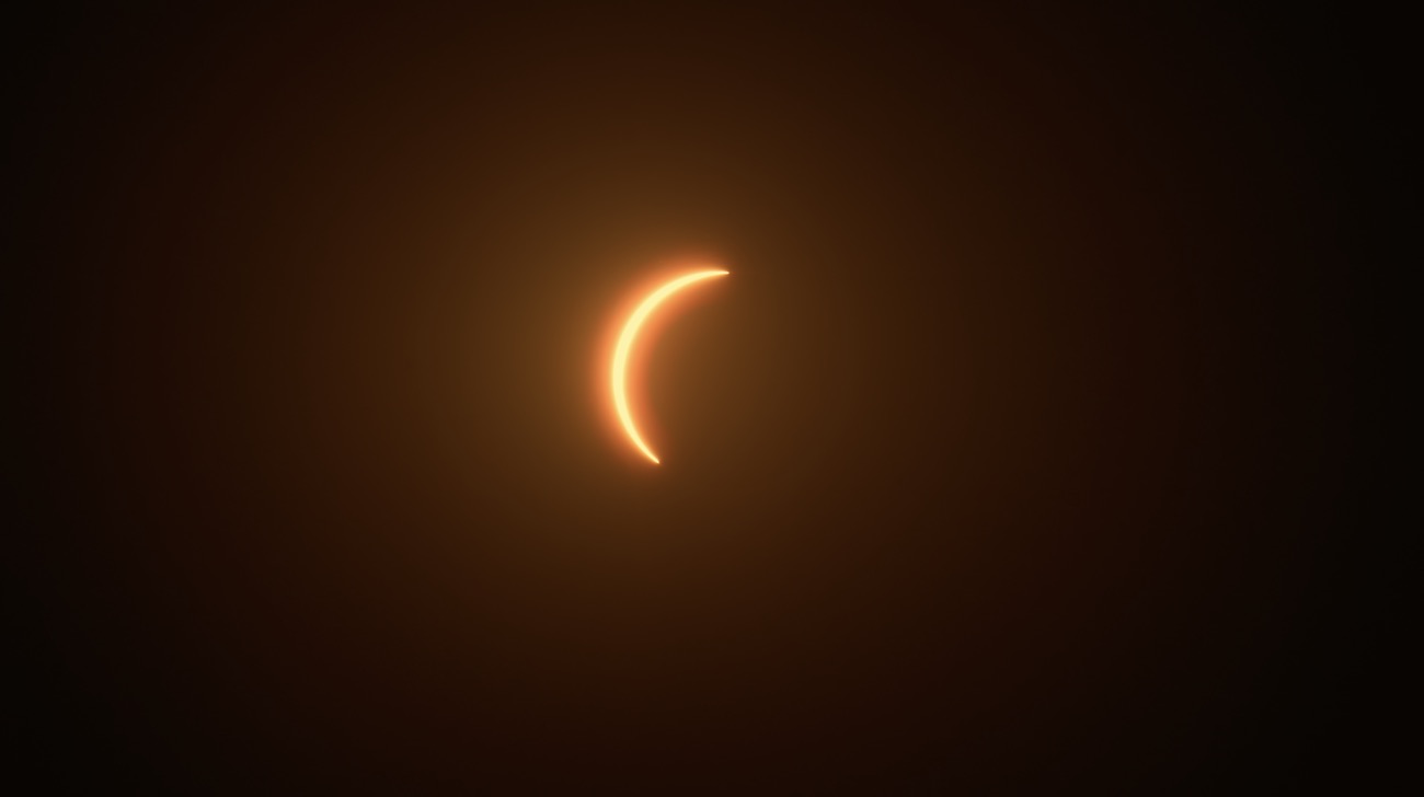 Angel Fux Photograph of Solar Eclipse