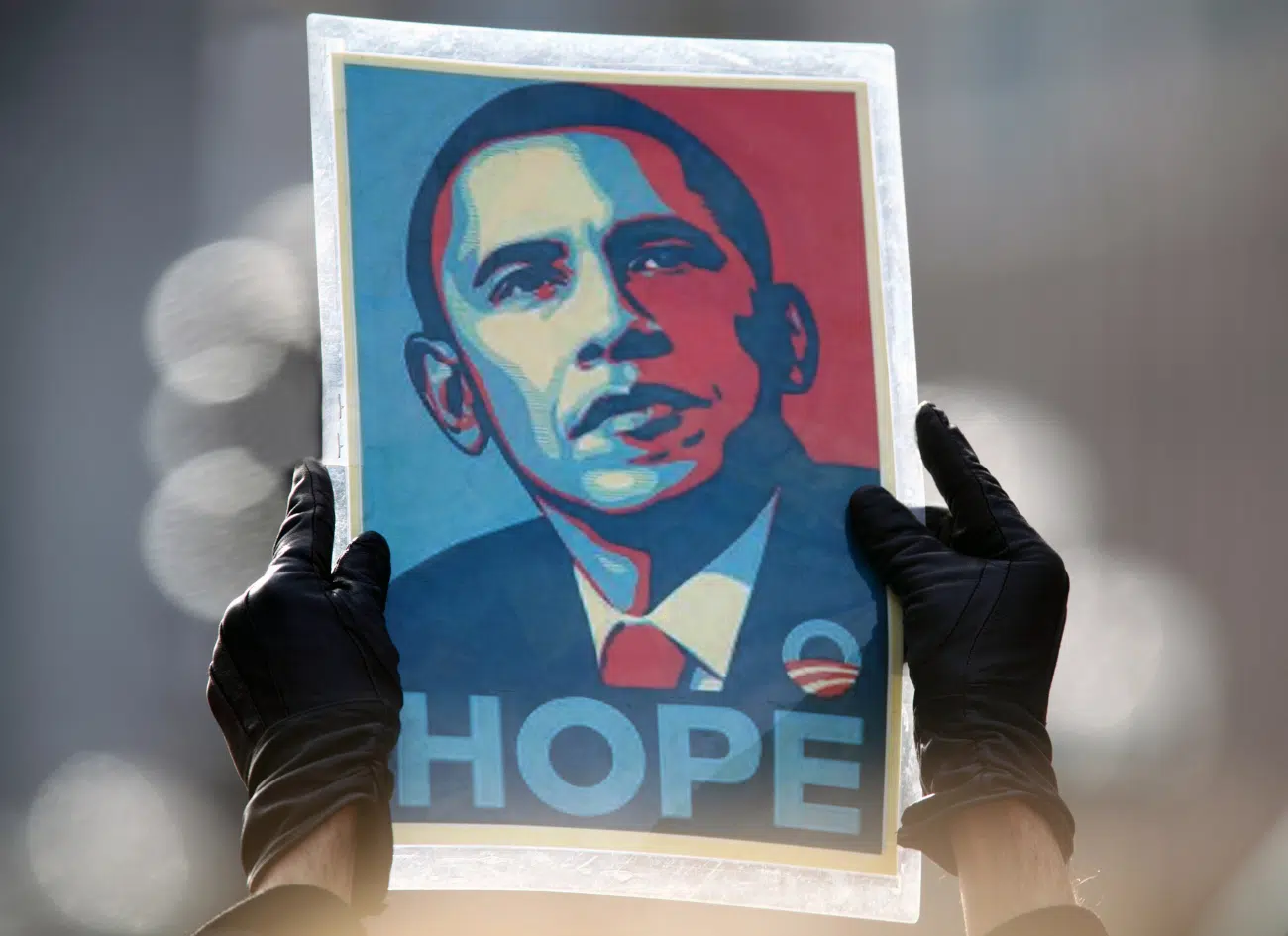 Obama hope poster by Shepard Fairey, who will be honored at 2026 Art Miami