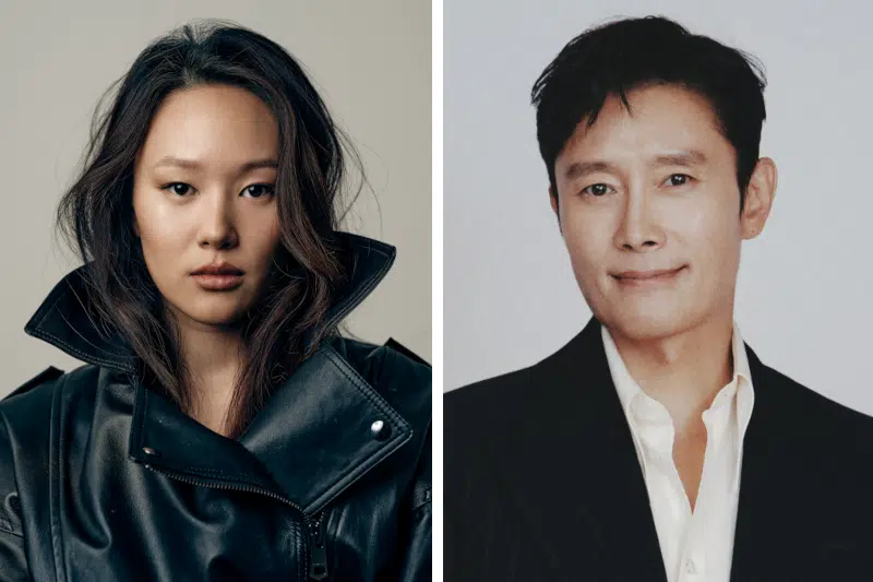 Yerin Ha and Lee Byung-hun who lent their voices to Korea Audio tour for British Museum