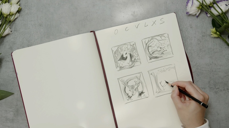Drawing Thumbnails in Sketchbook