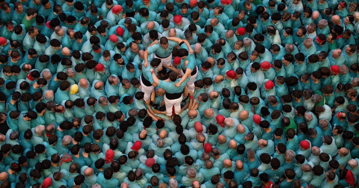 Human Tower Team Makes History With First-Ever 9-Story Formation Successfully Built and Dismantled