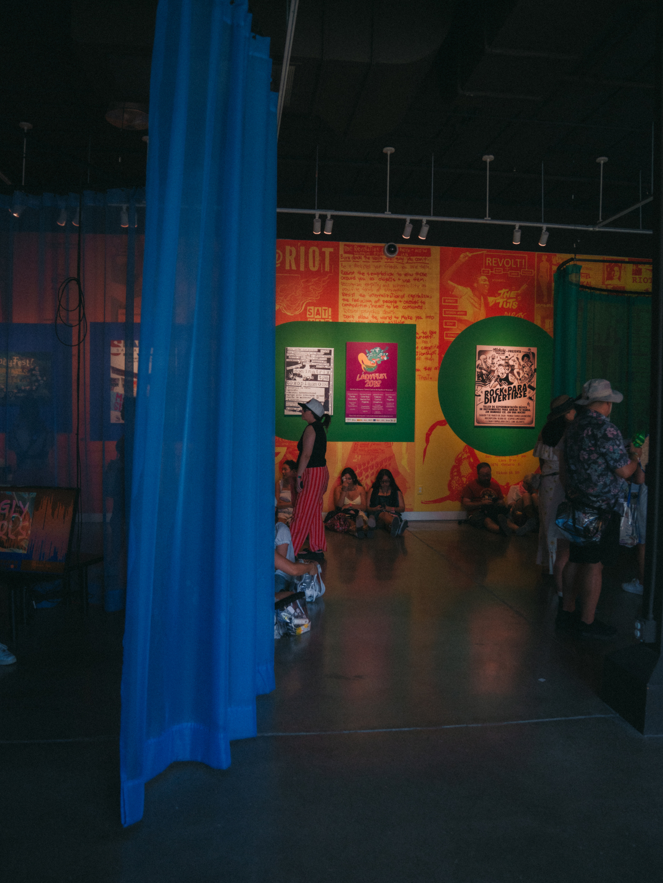 Art installations at Daisy Chain Fields festival