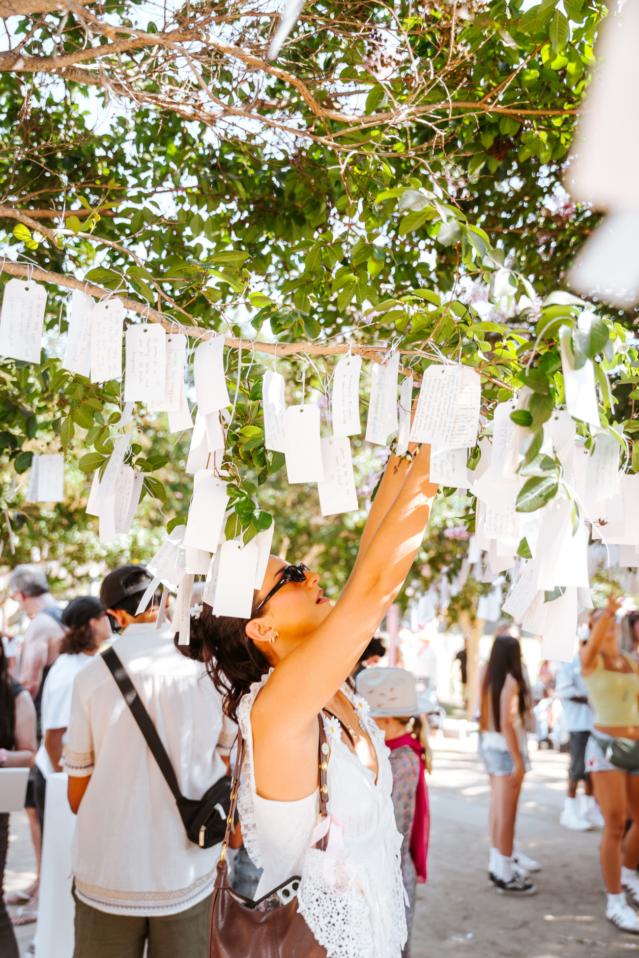 Art installations at Daisy Chain Fields festival