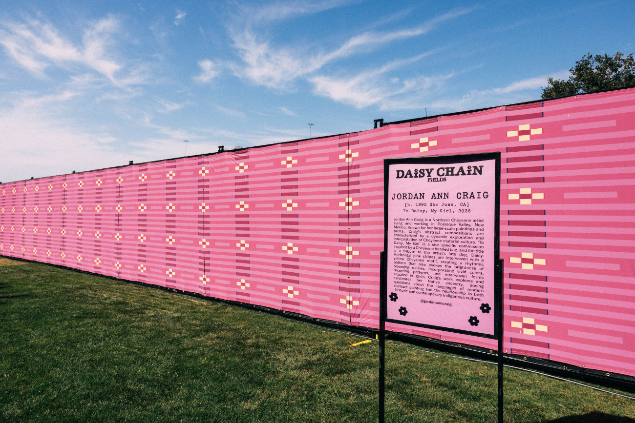 Art installations at Daisy Chain Fields festival
