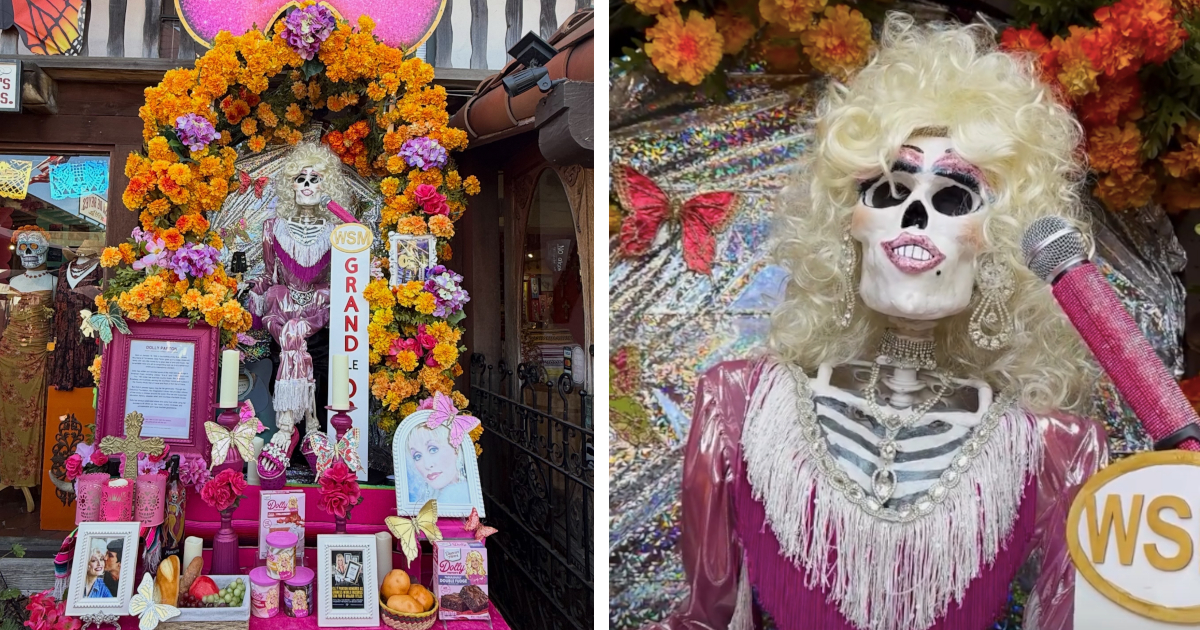 Old Town San Diego Shop Honors Dolly Parton With Day of the Dead Ofrenda