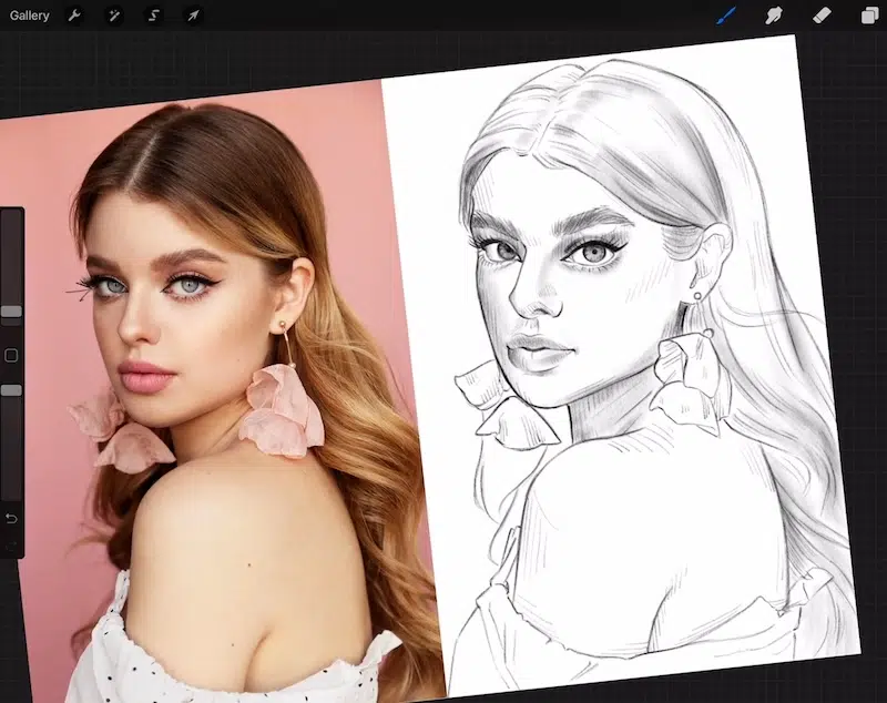 Knowing Skeletal Structure to Draw a Portrait