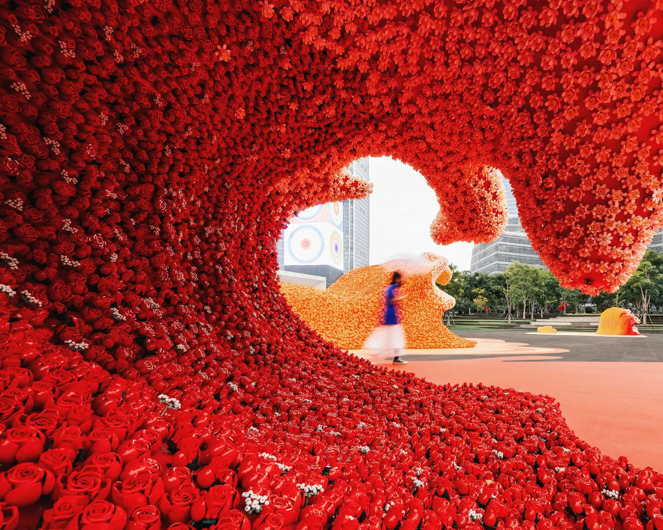 LEGO Botanical Wave in Shanghai