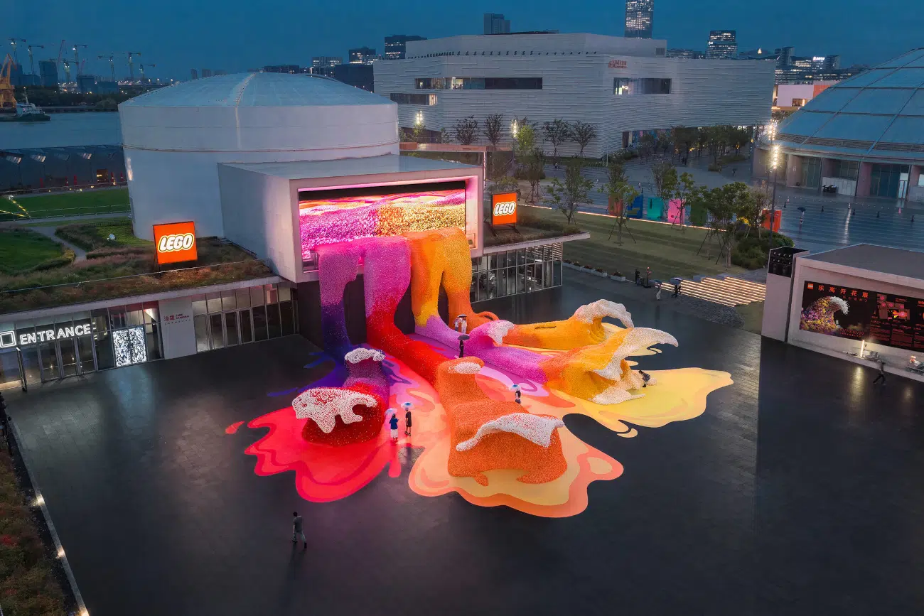 LEGO Botanical Wave in Shanghai