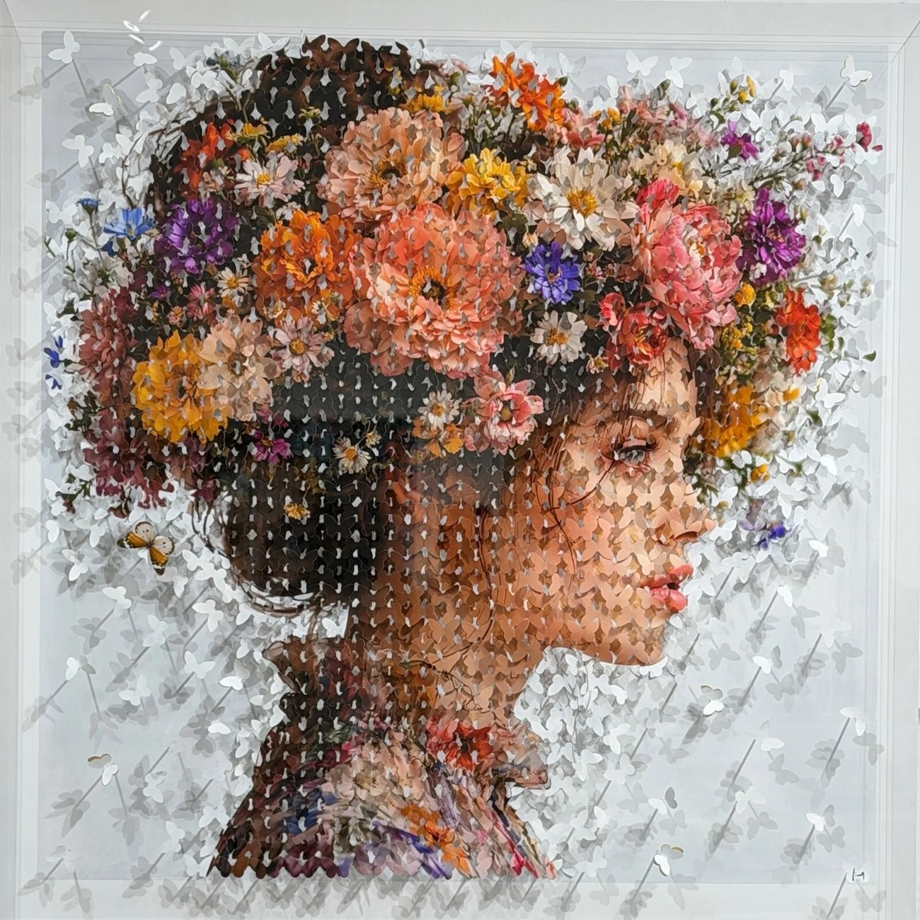 Butterfly Portrait by Lis Sam