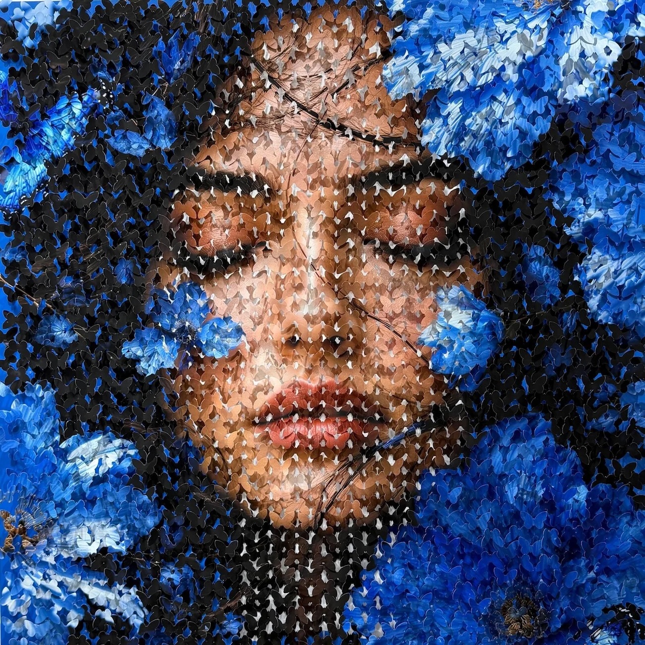 Butterfly Portrait by Lis Sam