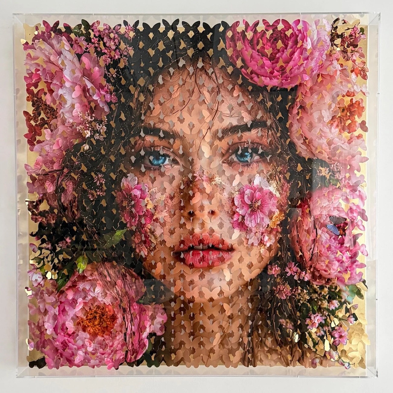 Butterfly Portrait by Lis Sam