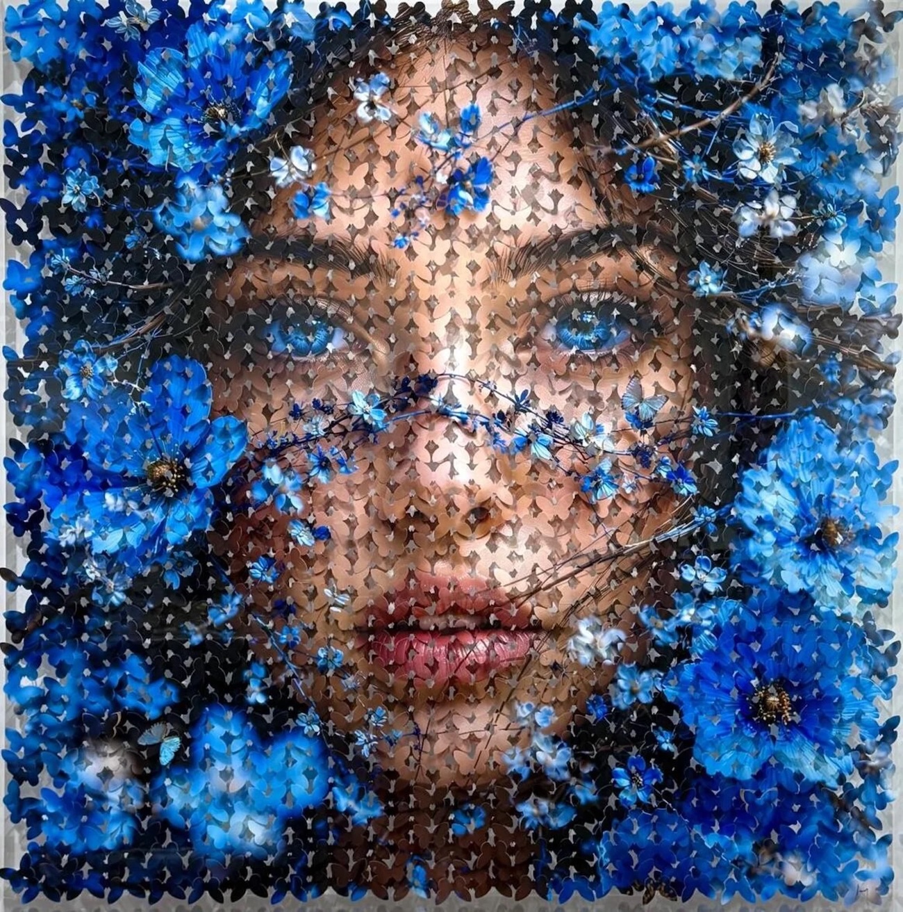 Butterfly Portrait by Lis Sam