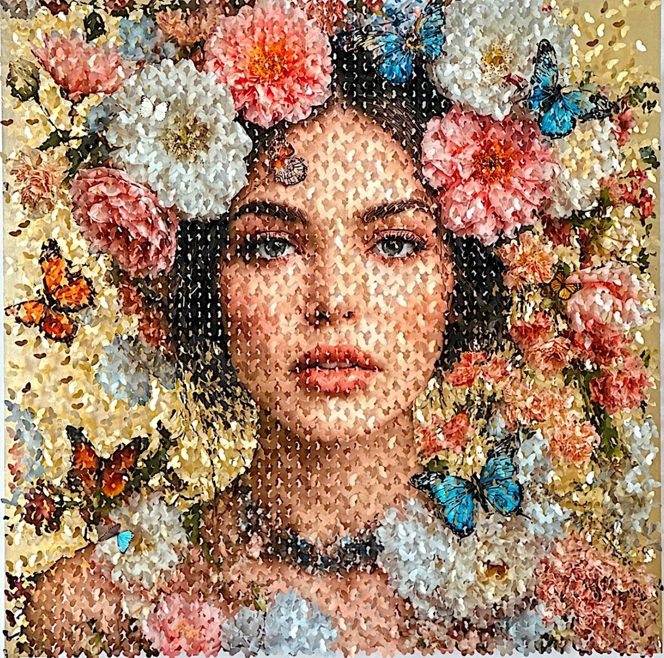 Butterfly Portrait by Lis Sam