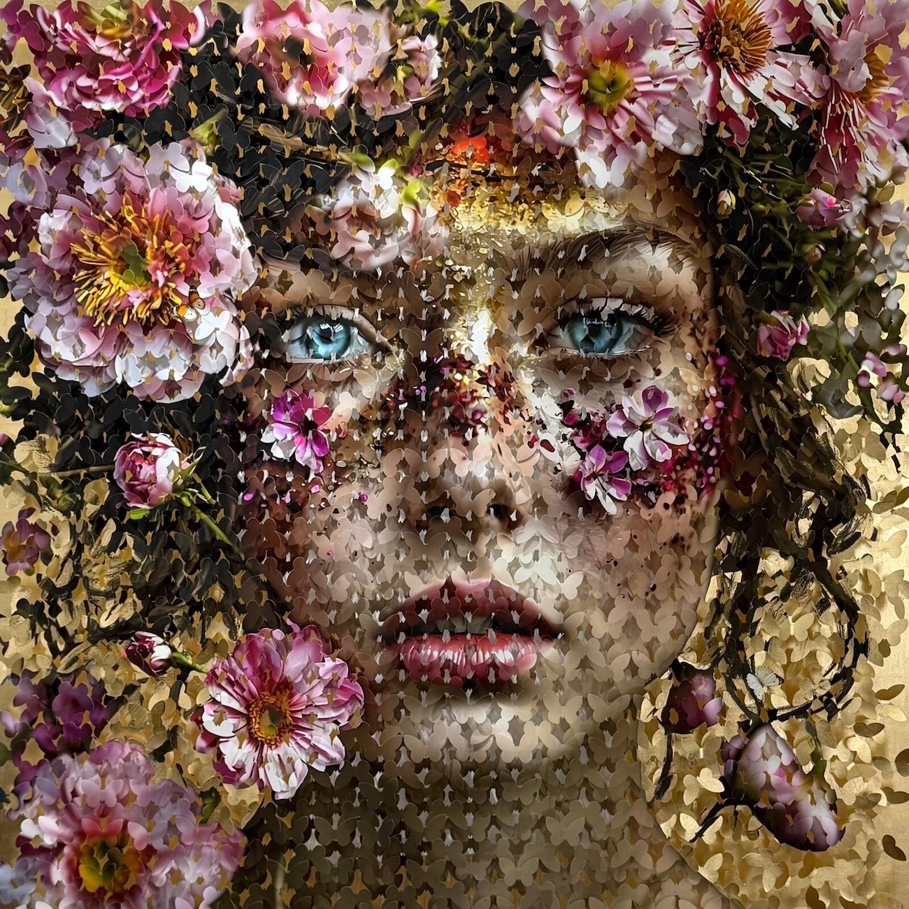 Butterfly Portrait by Lis Sam