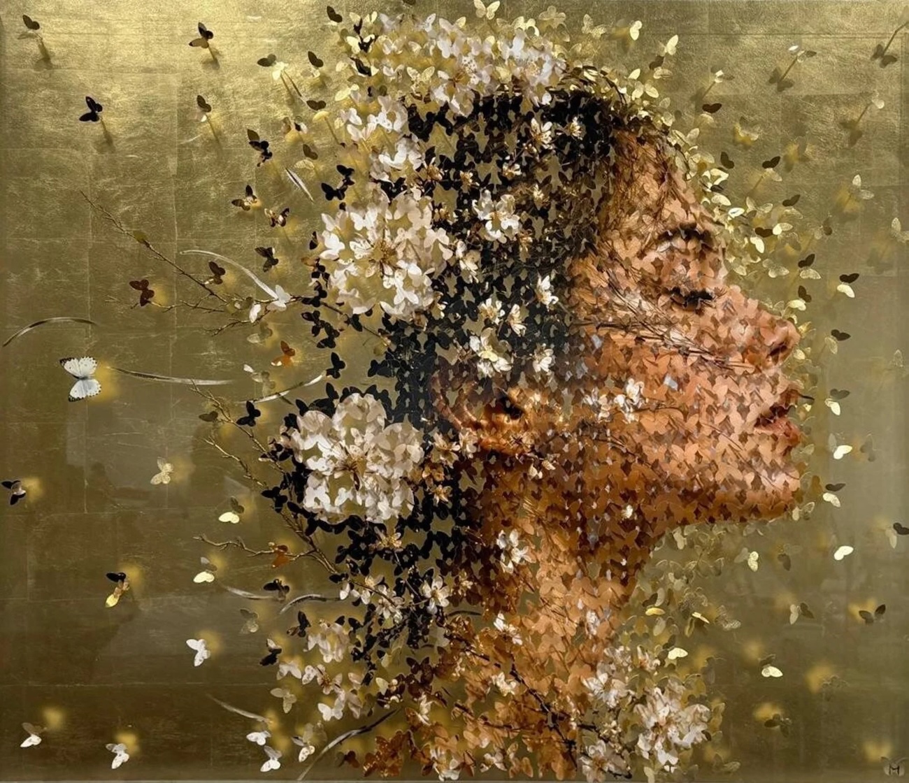 Butterfly Portrait by Lis Sam