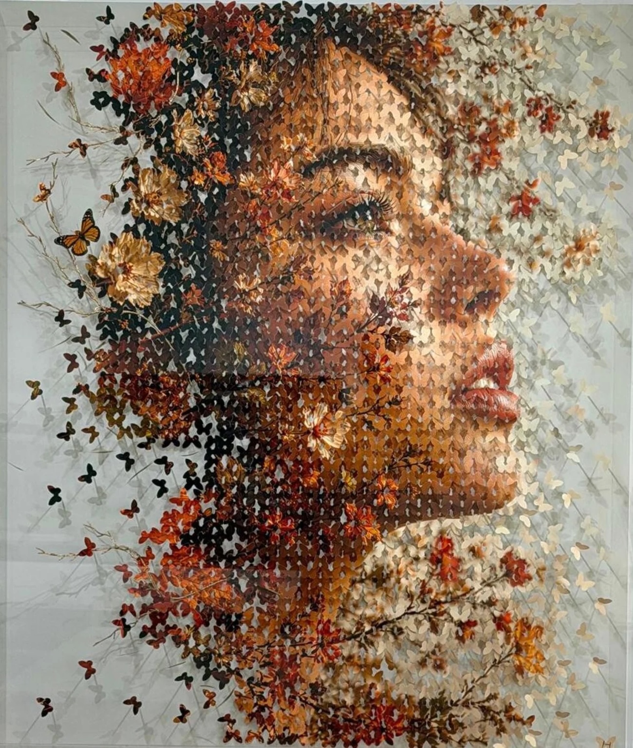 Butterfly Portrait by Lis Sam