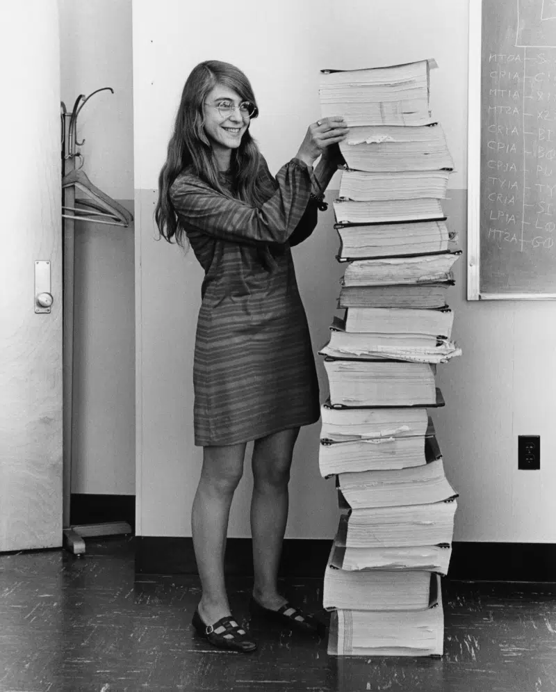 Computing pioneer Margaret Hamilton