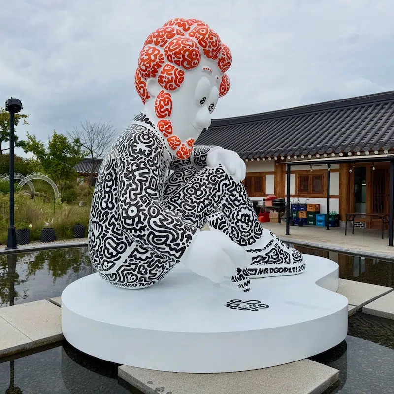 Big Doodle Sculpture by Mr Doodle