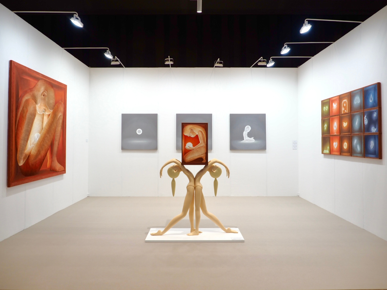 Nina Sechko exhibit at Kiaf Seoul