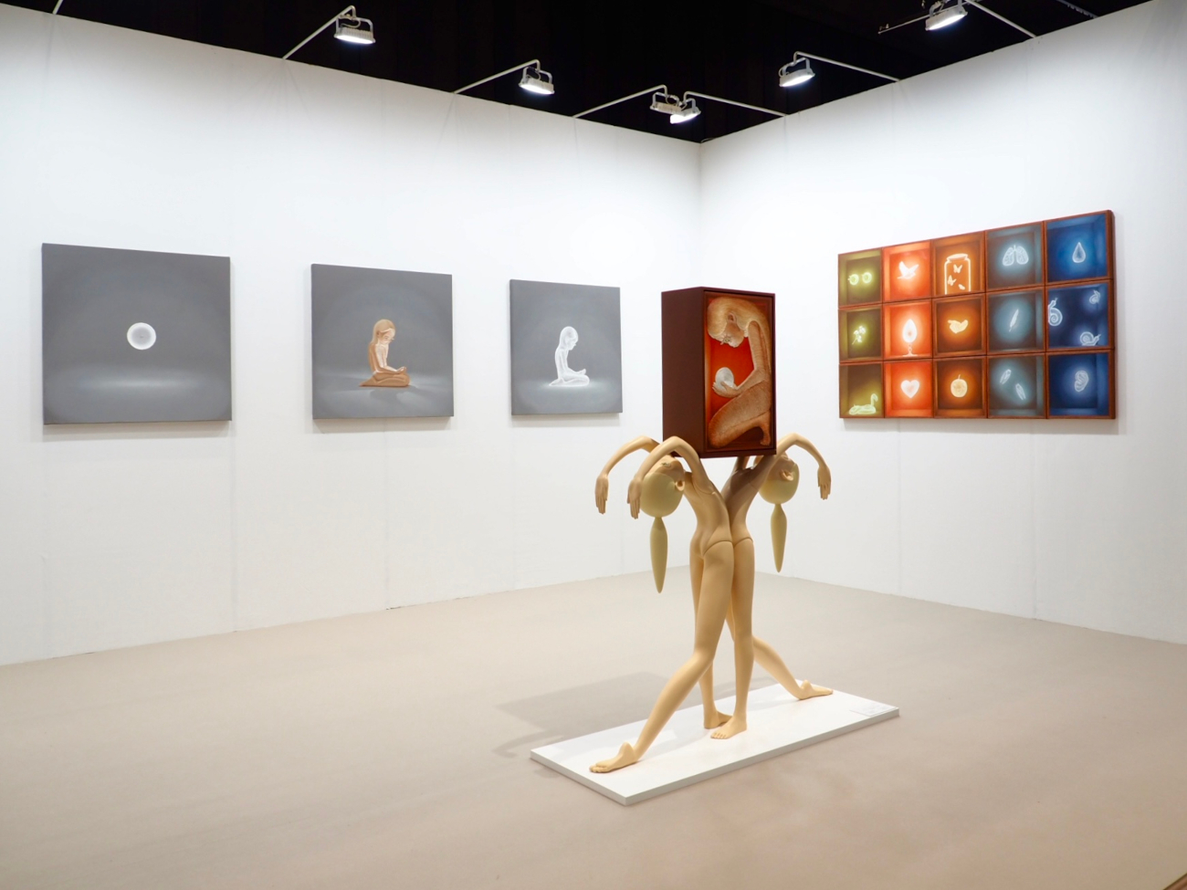 Nina Sechko exhibit at Kiaf Seoul