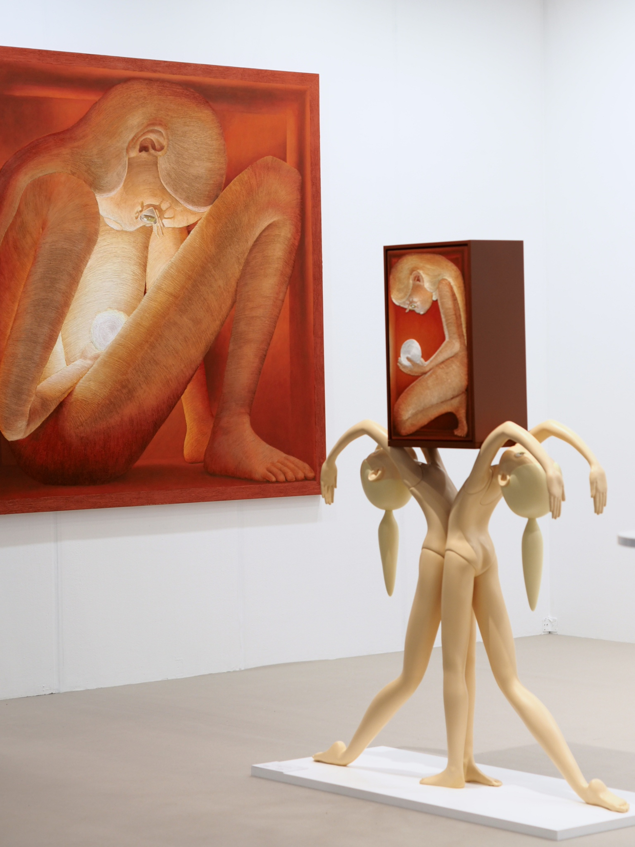 Nina Sechko exhibit at Kiaf Seoul