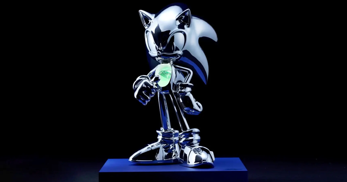 SEGA Celebrates 35th Anniversary With a $21,000 ‘Sonic the Hedgehog’ Figure Made With Synthetic DNA