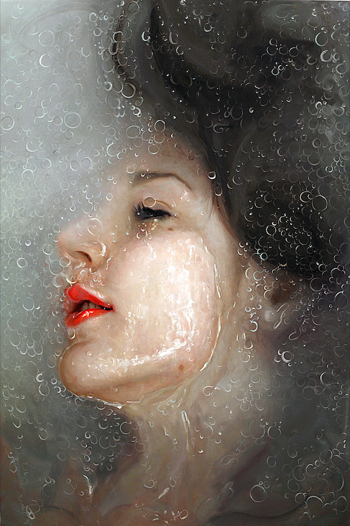 Interview Photorealistic Oil Paintings Capture Intimate Portraits