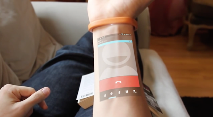 The Cicret Bracelet brings a whole new meaning to wearables
