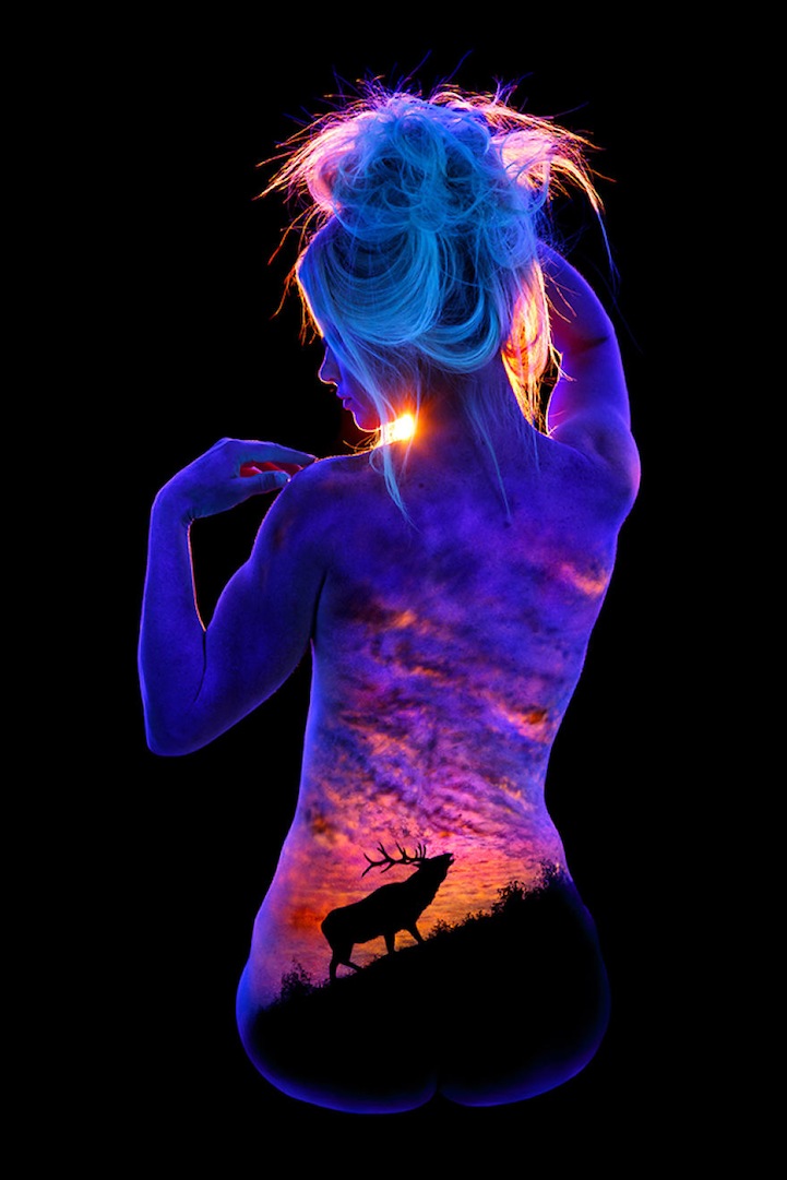 Glow in the Dark Body Paint  Smithsonian Photo Contest