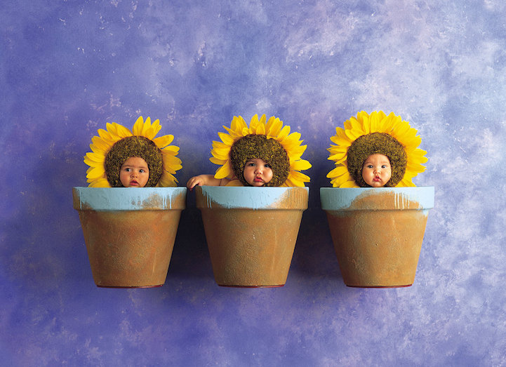 triplées par Anne Geddes