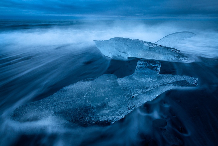 black sand beach iceland