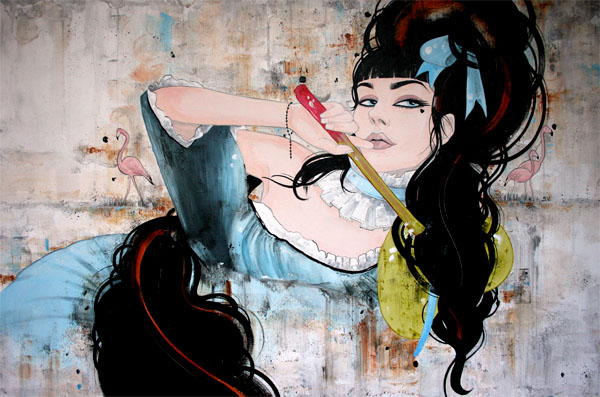Amy Winehouse-esque Art - Sophie Varela (12 paintings)