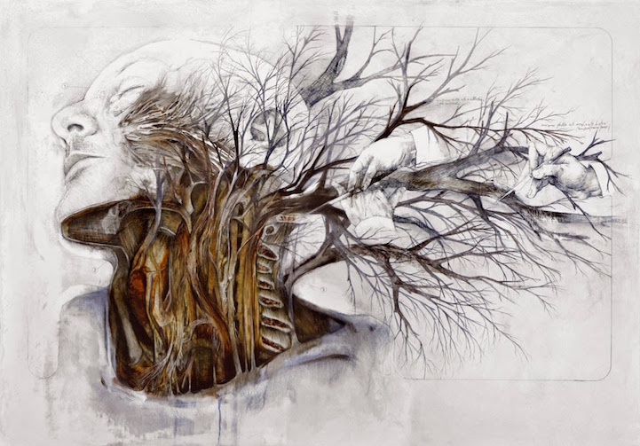 nature art drawings