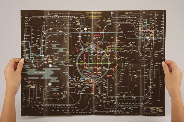 Symbolic Subway Maps (6 total)