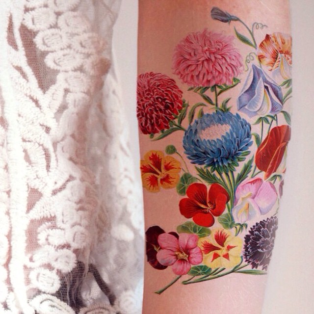 Temporary Tattoos Specially Designed with an Old School Twist