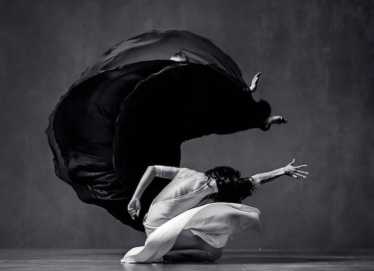 black and white photography of dancing