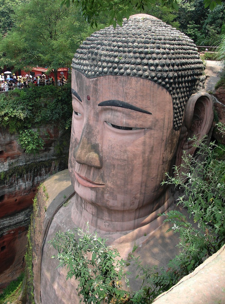 Largest Buddha Statue Carved Into A Cliff, Stone Garden Buddha Ukraine